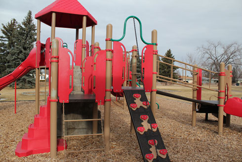 Great Falls Playground at the Lions Park