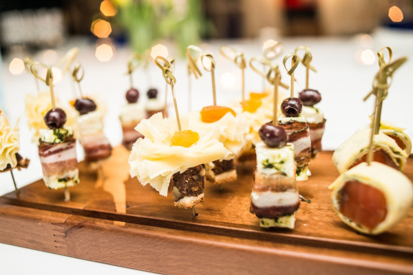 Food at the launching party of Il Tavolo in March 2013 - copyright Il Tavolo