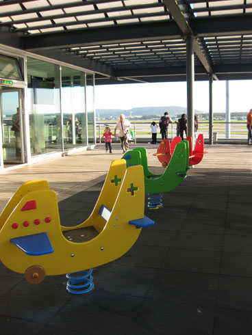 Playground at the Zurich airport