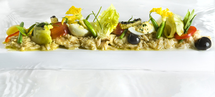 Albacore recipe from Eric Ripert restaurant Le Bernardin credit  Shimon & Tammar Photography