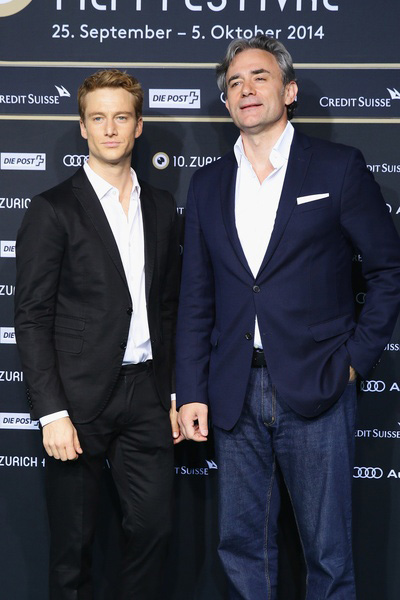 Alexander Fehling (left) and director Giulio Ricciarelli at the ZFF for the The Labyrinth of Lies - copyright ZFF