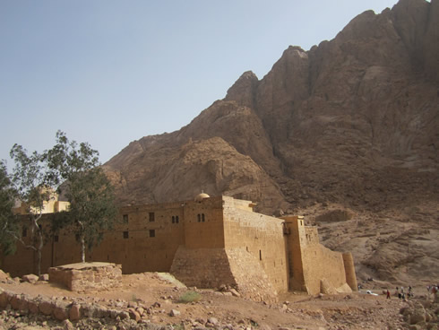Monastery and fortifications, Mount Sinai