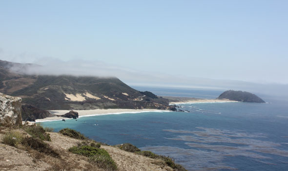 Big Sur coast in California (USA)