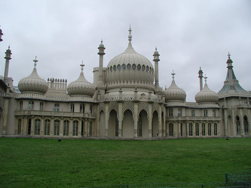 Brighton Palace from the outside, England