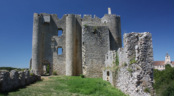 Castle of Angles sur l' Anglin