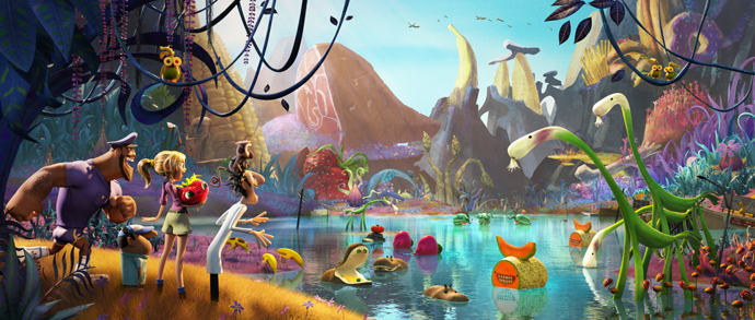 Cloudy with a Chance of Meatballs 2 - Scene Picture - copyright Sony Pictures