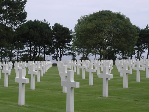 Colleville-sur-Mer cemetary at Omaha Beach
