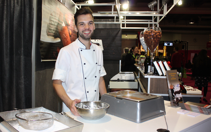 Daniel Meier at the Salon du Chocolat - copyright Veronique Gray