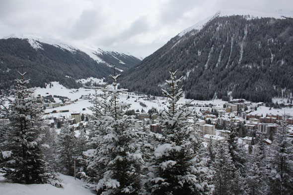 Davos, taken from the Thomas Mann Weg
