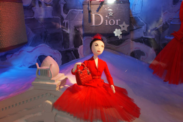 Dior for Christmas in Paris