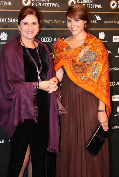 Doris Fiala and her daughter Noemi Fiala
