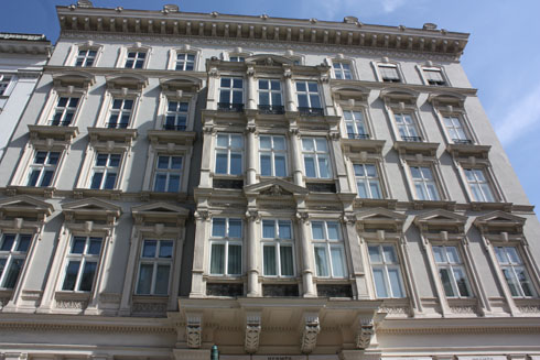 Downtown building in Vienna