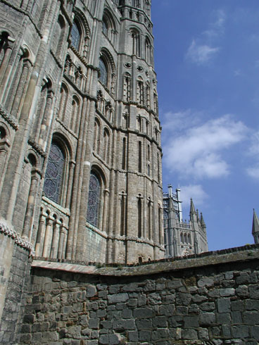 oustside of the Ely Cathedral in England