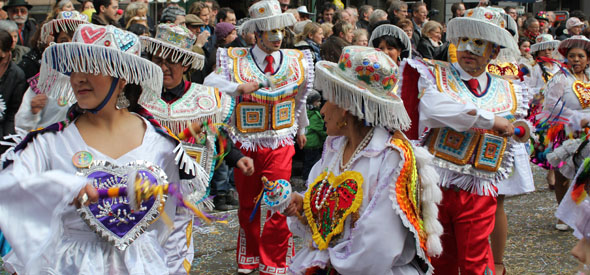 Bolivian Dance at the Zurich Carnival 2012