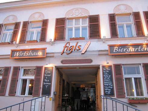 Figls restaurant in Griessing in Vienna