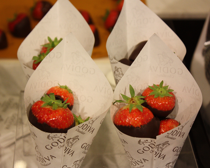 Godiva chocolate strawberries