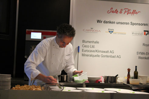 Gourmesse Monday cooking show with Arno Sgier