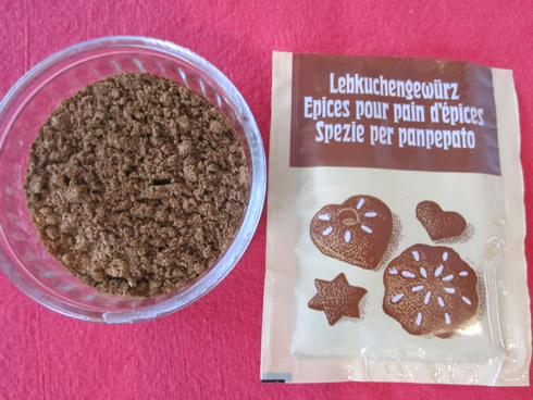 Gingerbread spices to make it yourself