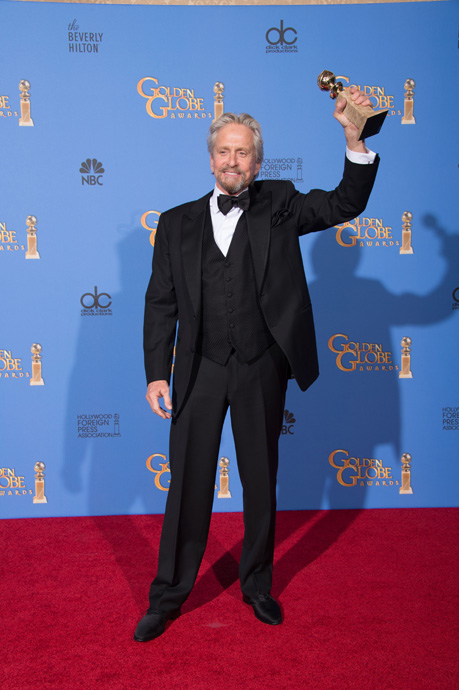 Michael Douglas at the 71st Golden Globes-Golden-Globe®-Awards-images