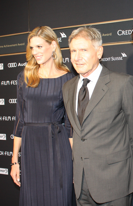 Harrison Ford and Nadja Schildknecht copyright Véronique Gray