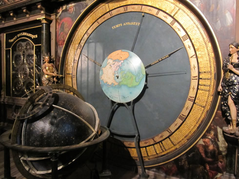 the astronomical clock at the Strasbourg cathedral