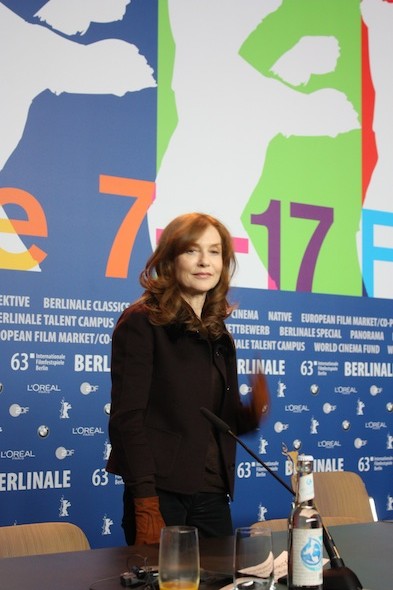 Isabelle Huppert at the Berlinale 