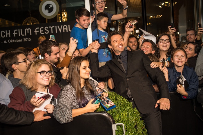 Jackman and his fans copyright ZFF