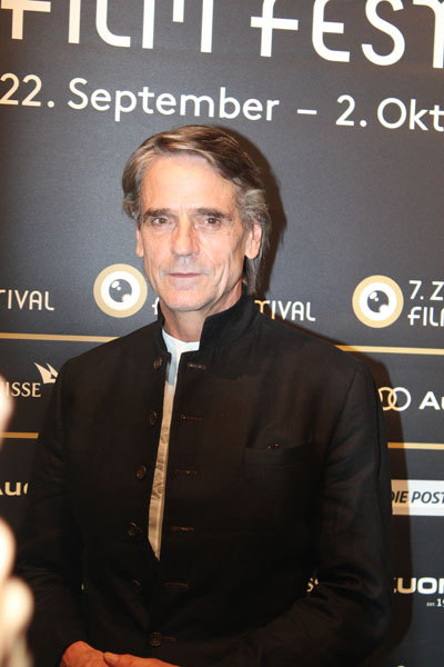 Jeremy Irons, actor and Academy Award Actor 