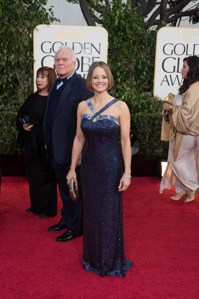 Cecil B. DeMille Award winner for her “outstanding contribution to the entertainment field," Jodie Foster attends the 70th Annual Golden Globe Awards at the Beverly Hilton in Beverly Hills, CA on Sunday, January 13, 2013 -copyright HFPA and Golden Globe Awards