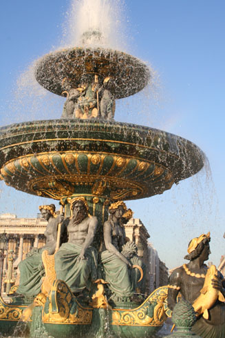 La Concorde Fountain in Paris