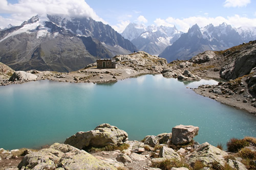 View of the Lac Blanc 