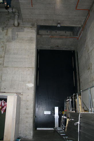 Large door in the Zurich Opera House
