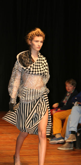 Lela Scherrer (2)- Mode Suisse fashion show - credit Véronique Gray