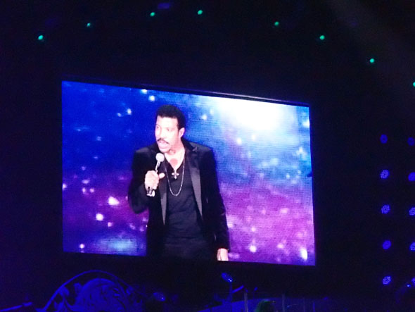 Lionel Richie in Zurich during the Tuskegee Tour