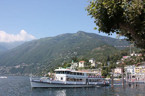 Maggiore Lake in Ascona