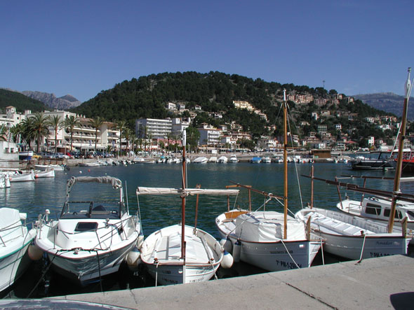 a port in Mallorca 