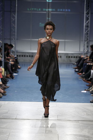 Little Black Dress at Mode suisse 2012-fashion show in Zurich - copyright Alexander Palacios