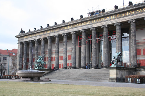 Altes Museum on the Museum Island in Berlin, Germany.