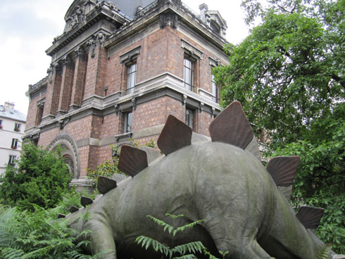 Natural history museum at the jardin des plantes in Paris