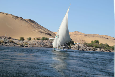 The Nile around Assuan