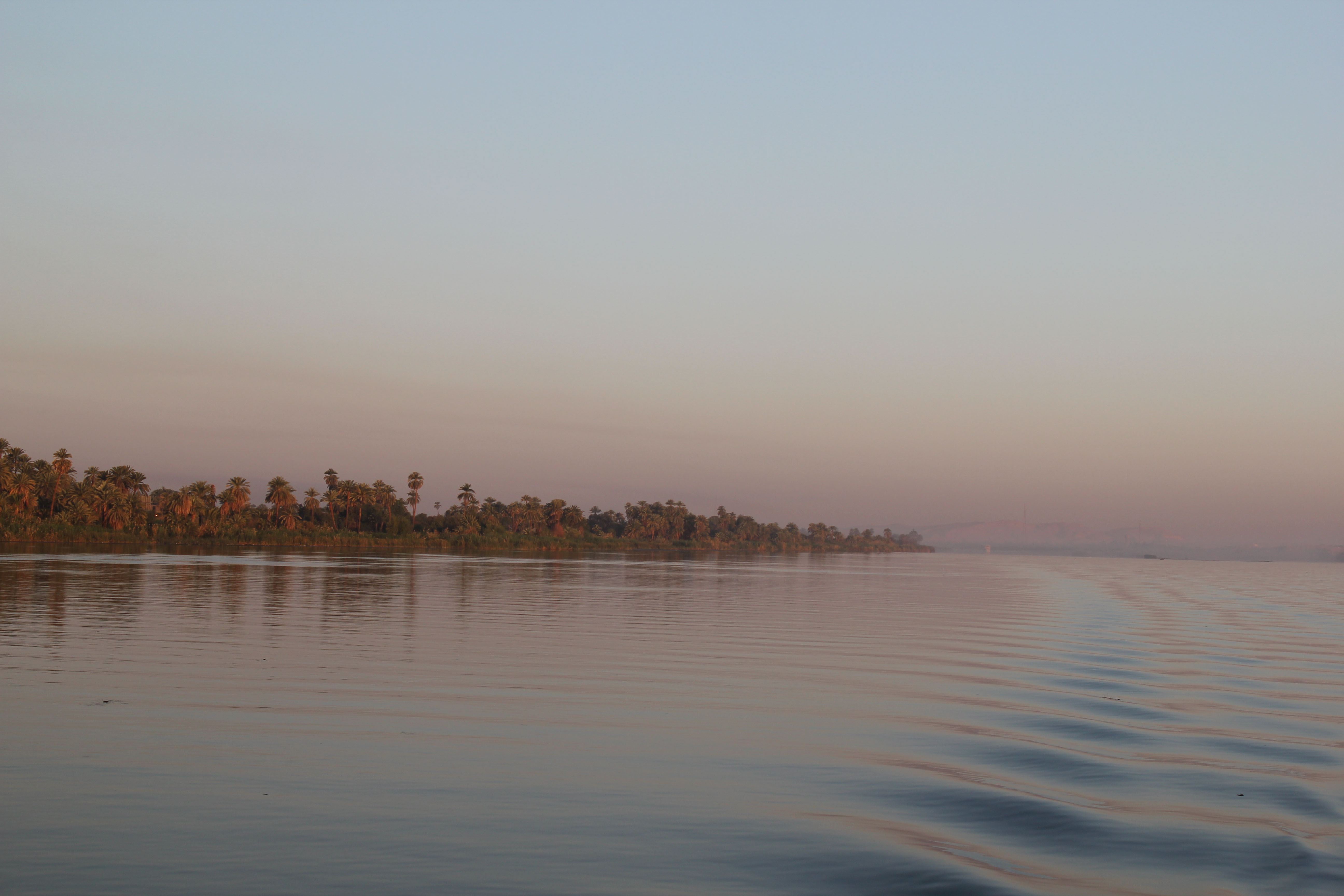Early morning on the Nile