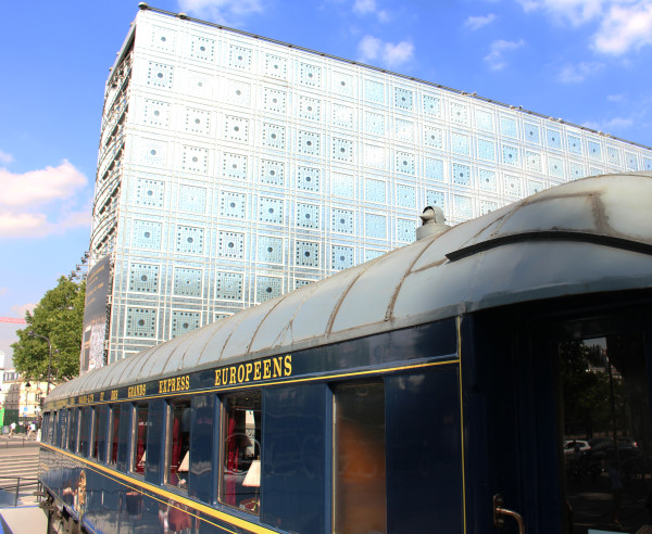 Orient Express wagon restaurant, voiture Anatolie - copyright Veronique Gray