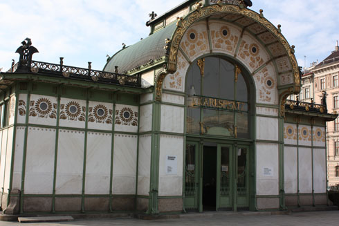 Otto Wagner Subway Pavillon, Karlsplatz