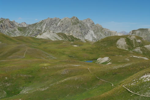 Alpine scenery in the Queyras