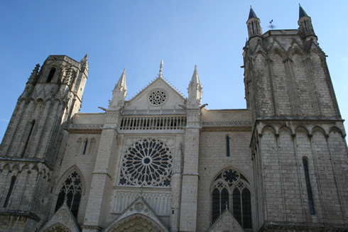 Poitiers Cathedral St. Pierre - Plantagenet Gothic style
