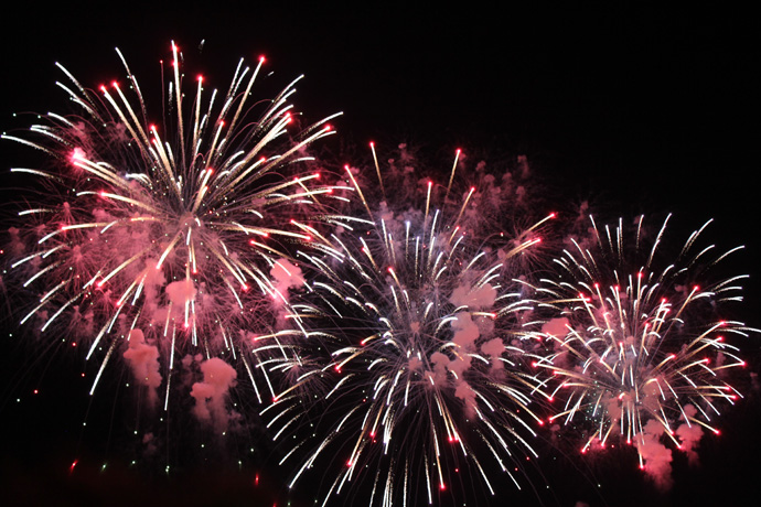 Redentore festival in Venice organized by Parente Fireworks in 2011