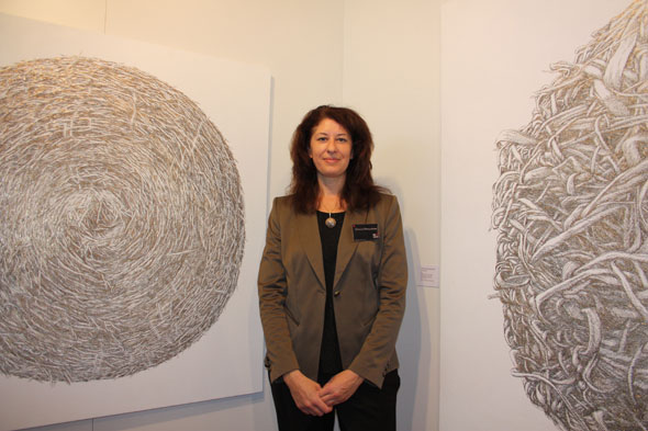 Simona Petrauskaite at Art International in Zurich