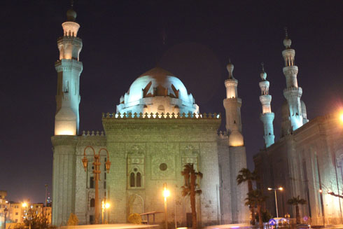 Sultan Hassan mosque in Cairo