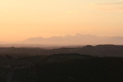 Tuscan sunset