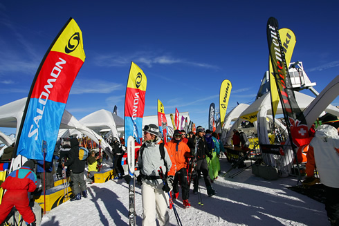 Ski mondial - copyrights Stéphane Céros and office of tourism Les Deux Alpes 
